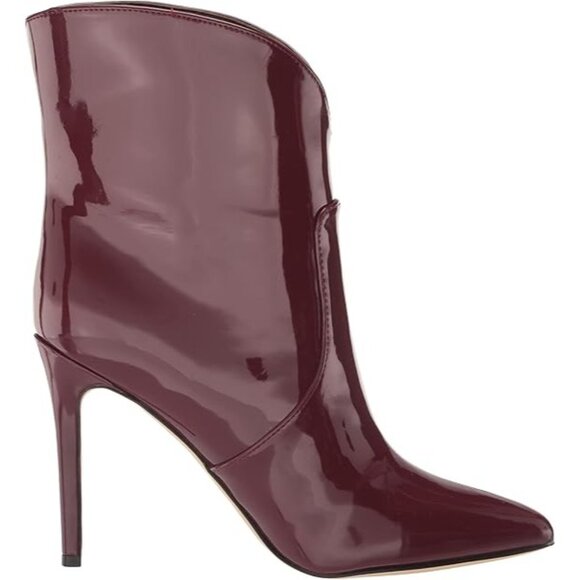 Nine West Womens Pointy Toe Tolate Dress Booties Dark Purple Size 8M Defected - Picture 3 of 6